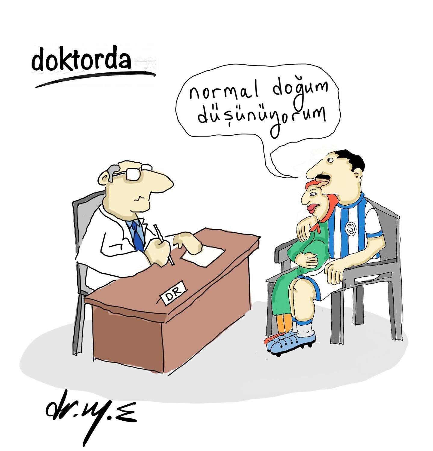 Karikatür - Dr Metin Ertem